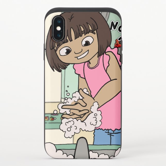 Wash Hands Uncommon iPhone Case (Back)