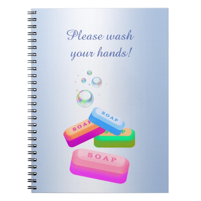 Wash Hands with Soap Notebook