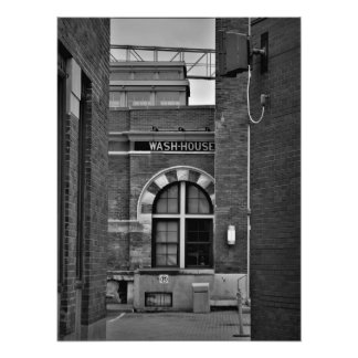 "WASH-HOUSE" Photo Print