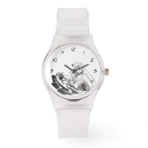 Wash Painting Monkey Chinese Year Zodiac Birthday Watch