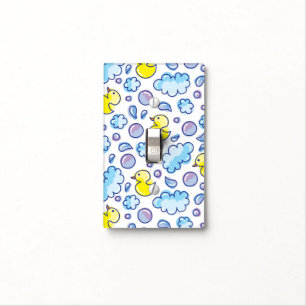 wash pattern light switch cover