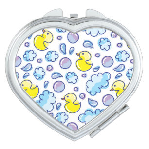 wash pattern makeup mirror