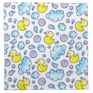 wash pattern napkin