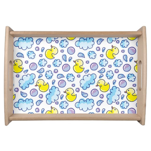 wash pattern serving tray (Front)