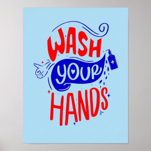 Wash Your Hands 2020 Bathroom Hygiene Sign