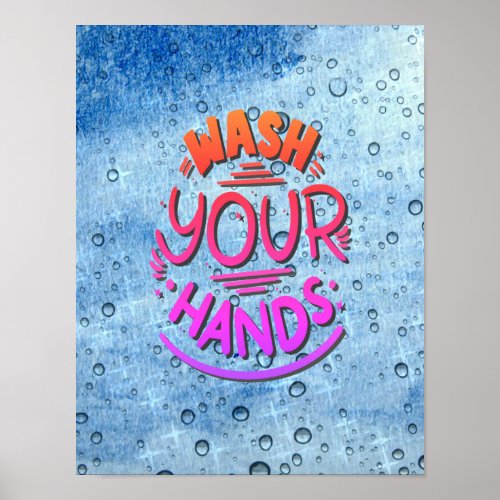 Wash Your Hands 2020 Bathroom Hygiene Sign