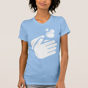 Wash Your Hands - Hand Washing Hygiene Nurse & Flu T-Shirt