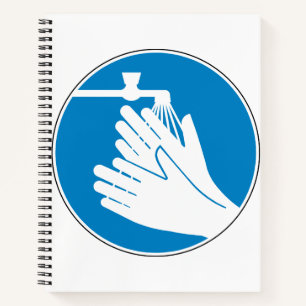 Wash Your Hands (Health and Safety) (Hygiene) Notebook