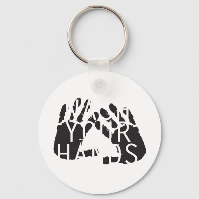 WASH YOUR HANDS KEYCHAIN (Front)