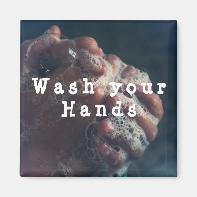 Wash your Hands Magnet (Front)