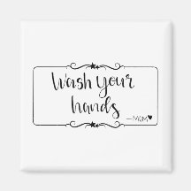 wash your hands