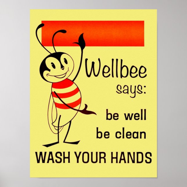 Wash Your Hands Poster (Front)