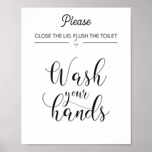 Wash Your Hands Poster