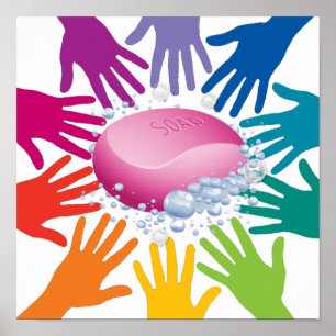 WASH YOUR HANDS POSTER