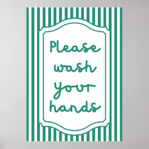 Wash Your Hands Poster