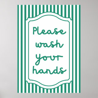 Wash Your Hands Poster
