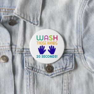Wash your hands reminder button