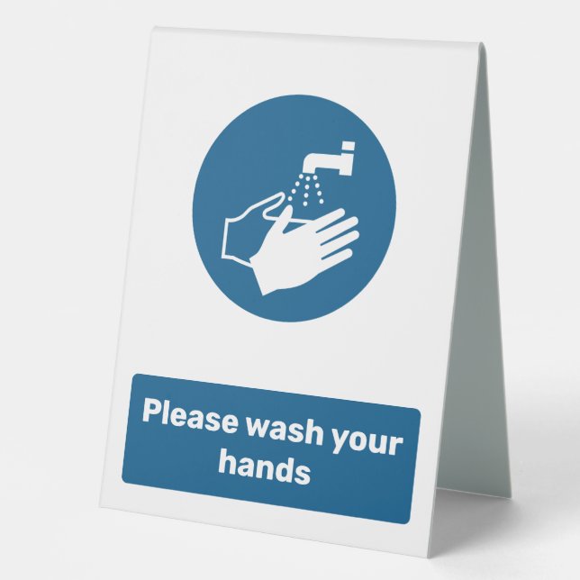 Wash your Hands Sign (Front)