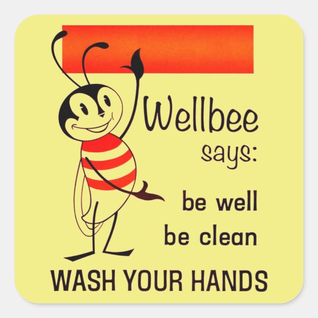 Wash Your Hands Sticker (Front)