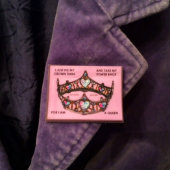 Washable Fabric Brooch Create Your Own Lapel Pin (washable brooch)