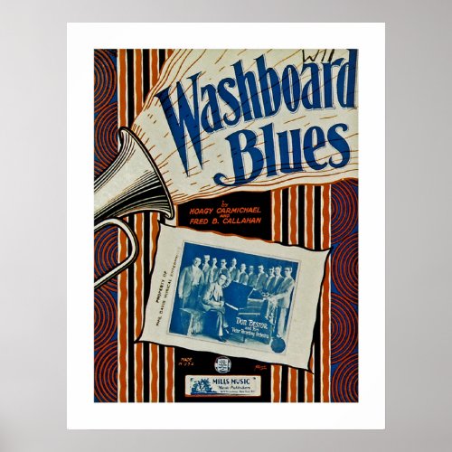 Washboard Blues Poster