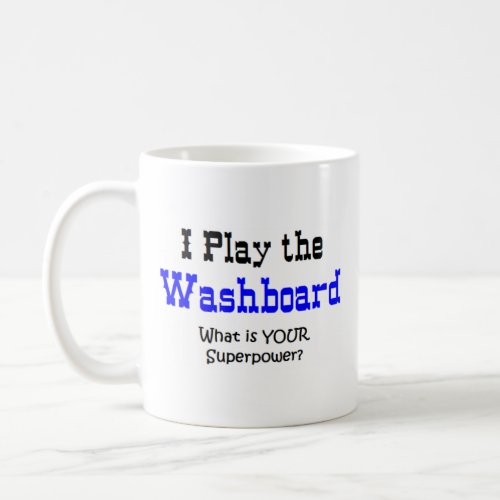 washboard player coffee mug