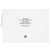 Washday in Venice Italy Cards (Back Horizontal)