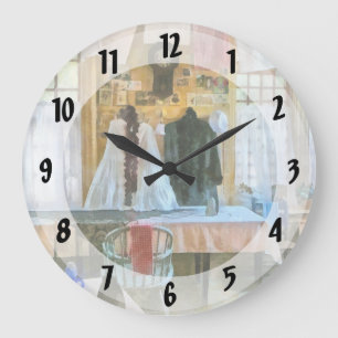 Washday Large Clock