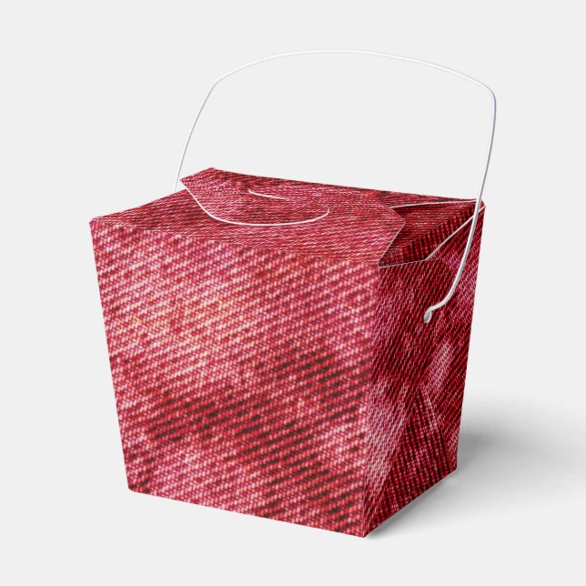 Washed Denim Design #10 @ Emporio Moffa Favor Boxes (Front Side)