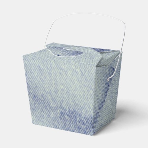 Washed Denim Design 1  Emporio Moffa Favor Boxes