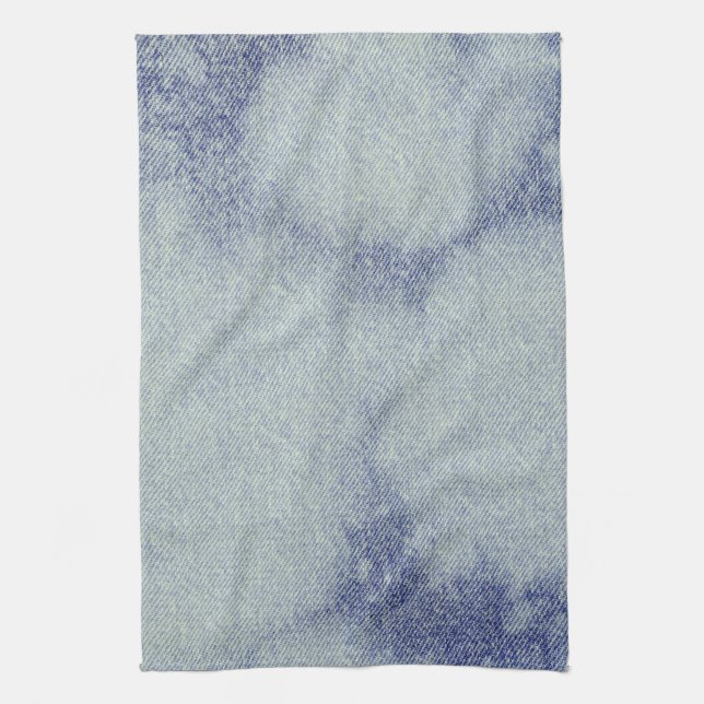 Washed Denim Design #1 @ Emporio Moffa Kitchen Towel (Vertical)