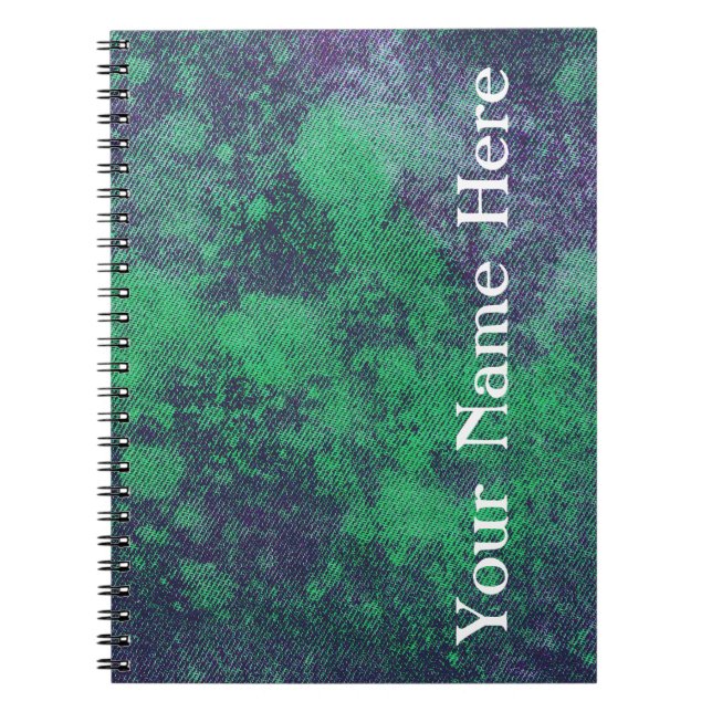 Washed Denim Design #2 @ Emporio Moffa Notebook (Front)