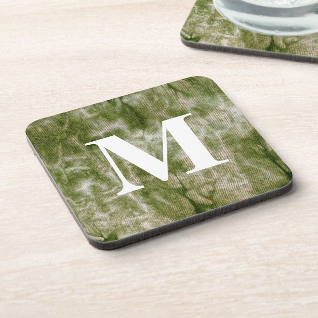 Washed Denim Design #3 @ Emporio Moffa Beverage Coaster (Left Side)