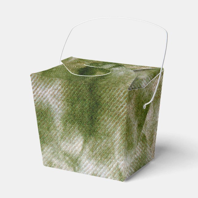 Washed Denim Design #3 @ Emporio Moffa Favor Boxes (Front Side)