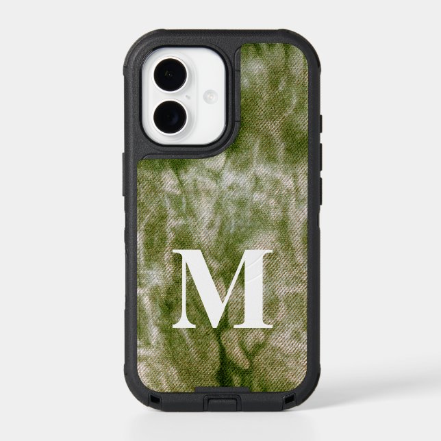 Washed Denim Design #3 @ Emporio Moffa Otterbox iPhone Case (Back)