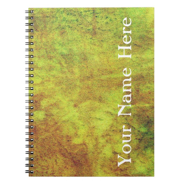 Washed Denim Design #5 @ Emporio Moffa Notebook (Front)