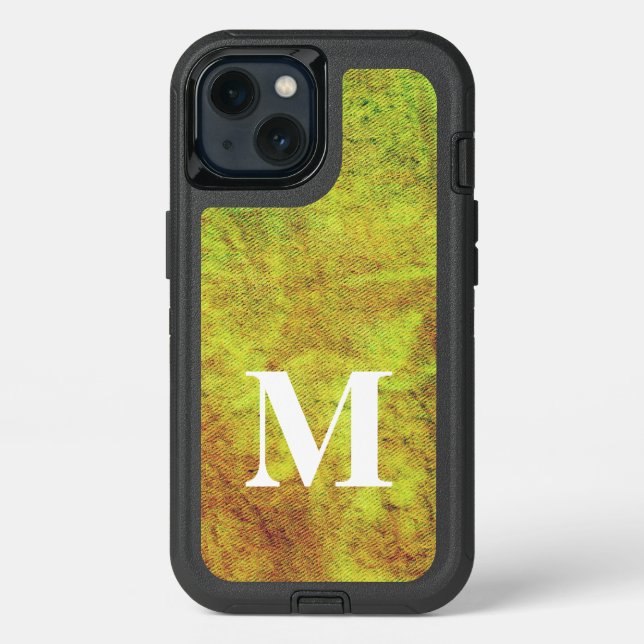 Washed Denim Design #5 @ Emporio Moffa Otterbox iPhone Case (Back)