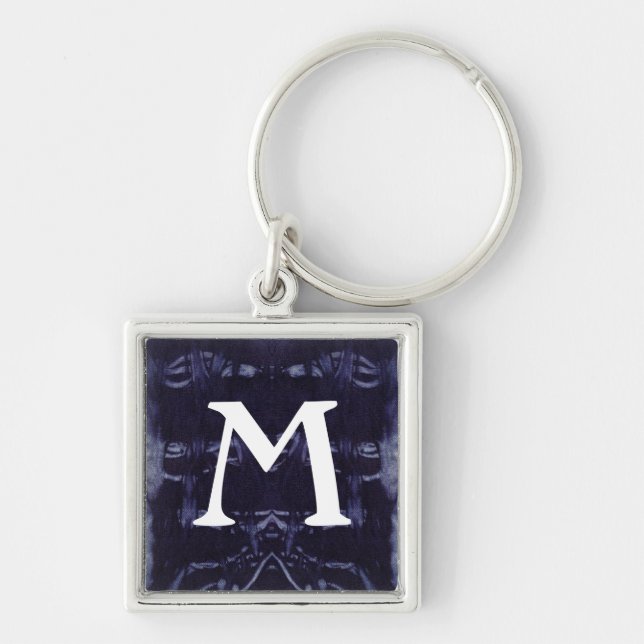 Washed Denim Design #8 at Emporio Moffa Keychain (Front)