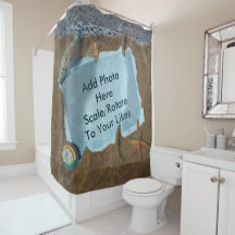 Washed Up Photos Custom Photo Shower Curtain#2