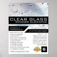 Washed Window, Window Cleaning Advertising