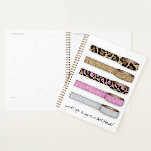 Washi Tape Planner Zazzle