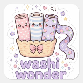 Washi Wonder Kawaii Tape Rolls Sticker