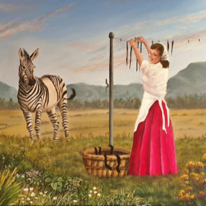 Washing Day Postcard