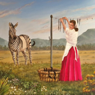 Washing Day Postcard