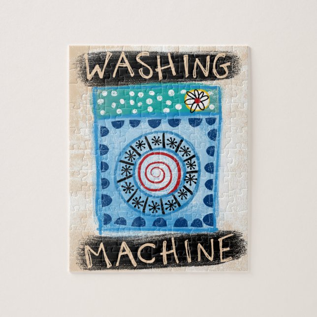 Washing Machine Jigsaw Puzzle (Vertical)