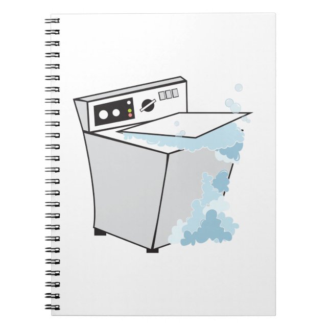 Washing Machine Notebook (Front)