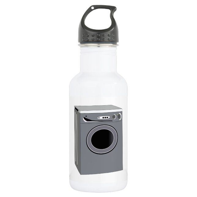 Washing Machine Water Bottle (Front)