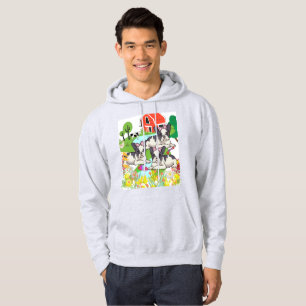 Washington Adorable Black And White Puppies Hoodie