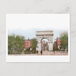 Washington Arch, Washington Square, New York Postcard