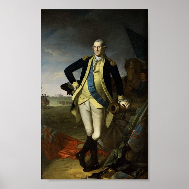 Washington at Princeton Poster (Front)